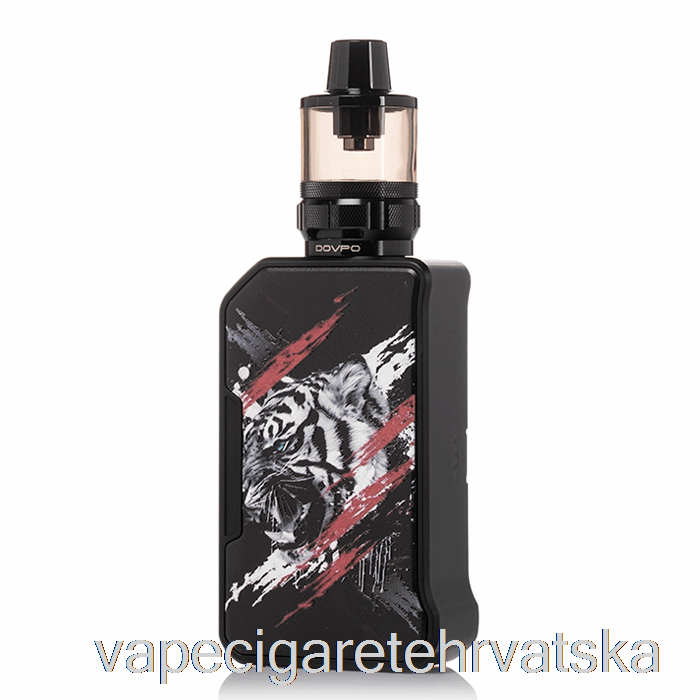 Vape Cigarete Dovpo Mvp 220w Starter Kit Tigar Black